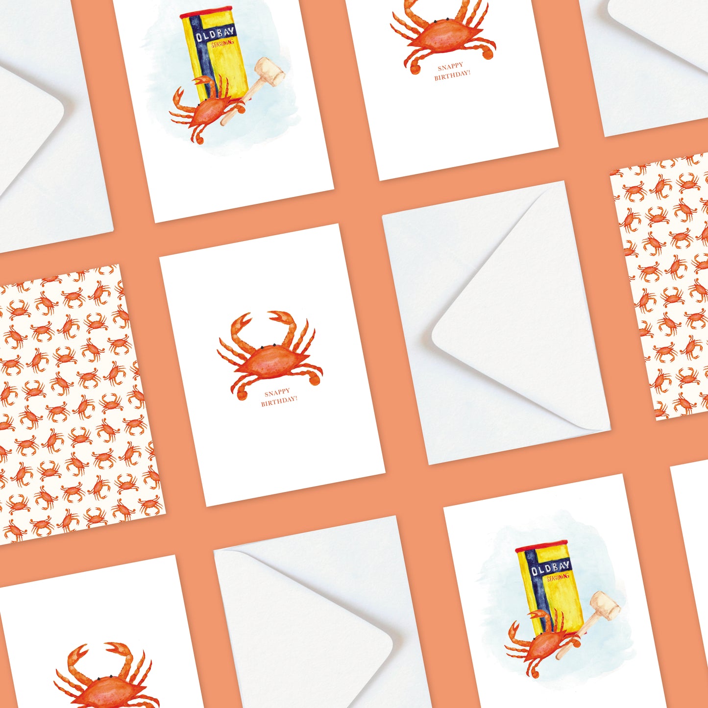 Crabby Pattern Card