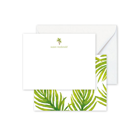 Palm Tree Stationery Notecards