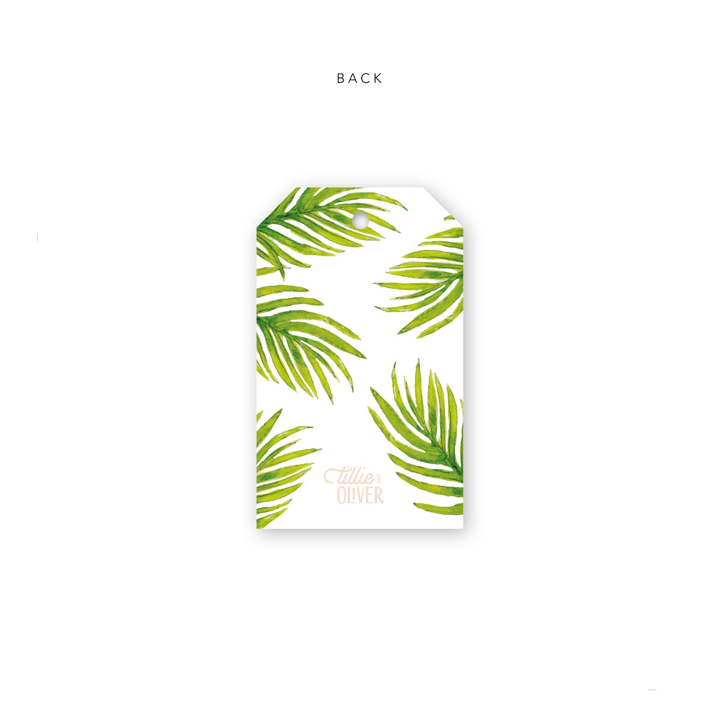 Palm Tree Gift Tags