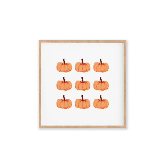 Pumpkin Pattern Print