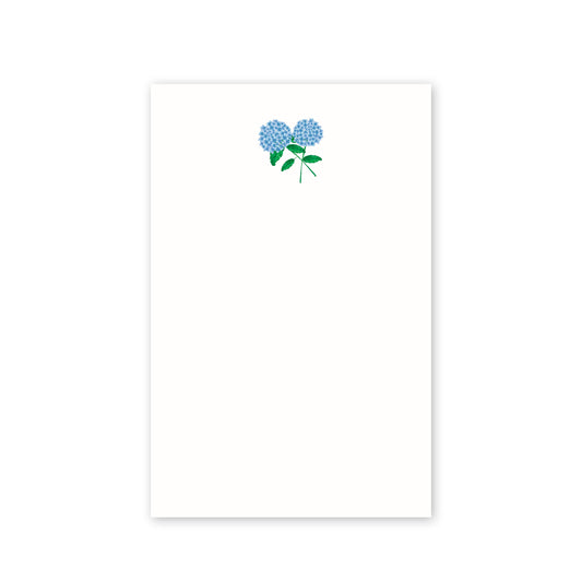 Hydrangea Notepad