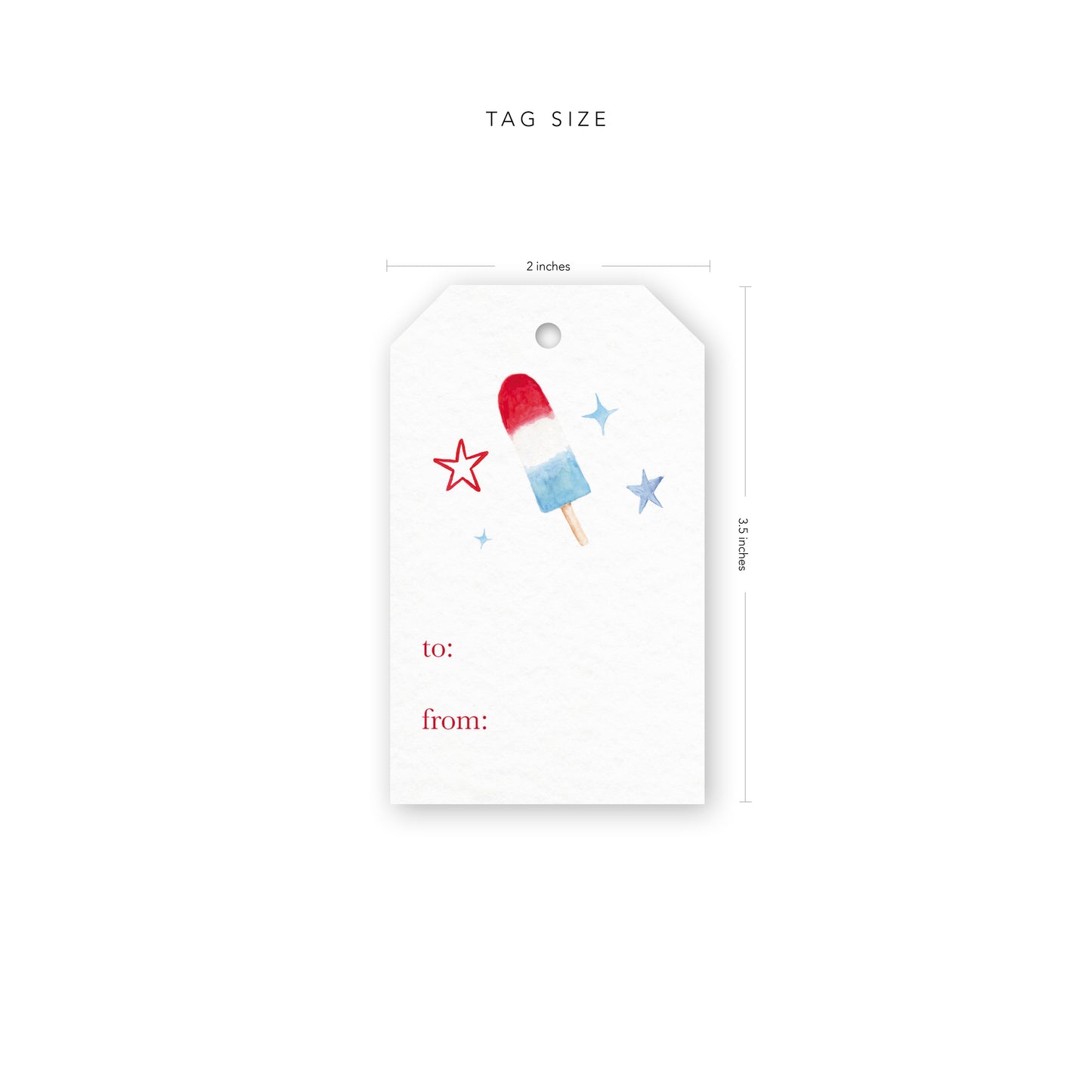 Americana Gift Tags