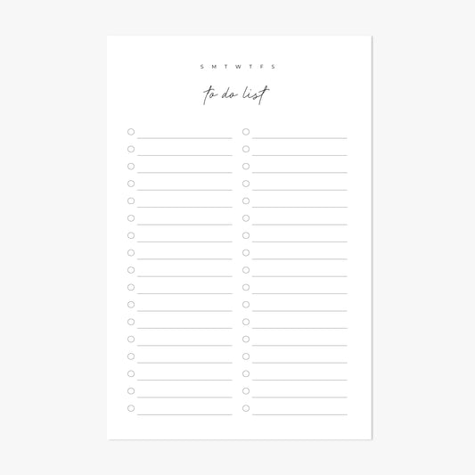 To Do List Script Notepad
