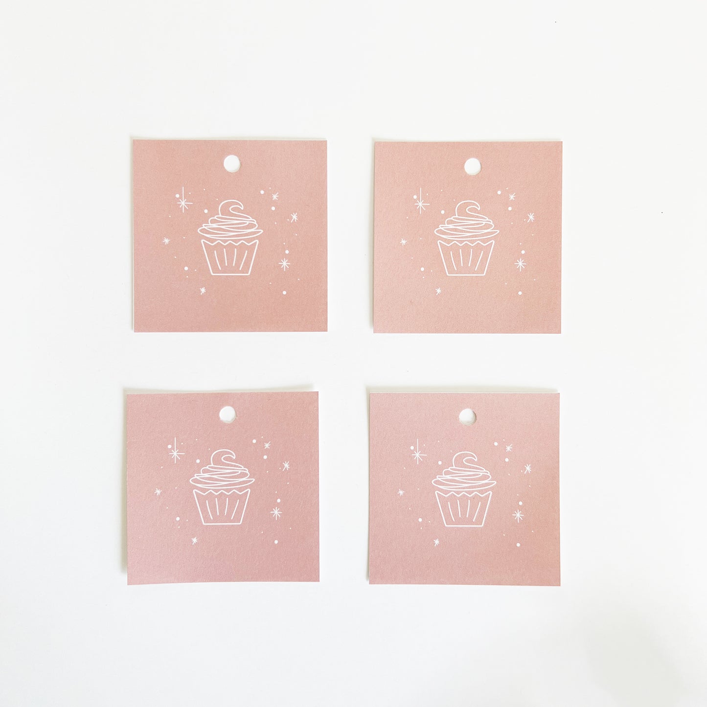 Cupcake Sparkle Gift Tag (Discontinued)